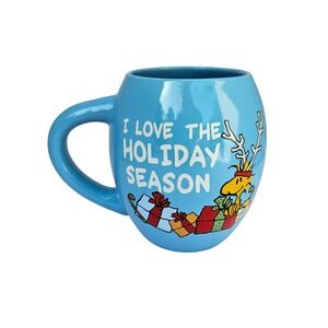 Peanuts Snoopy & Woodstock I Love The Holiday Season Coffee Mug Christmas